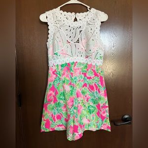 Lilly pulitzer romper size 4